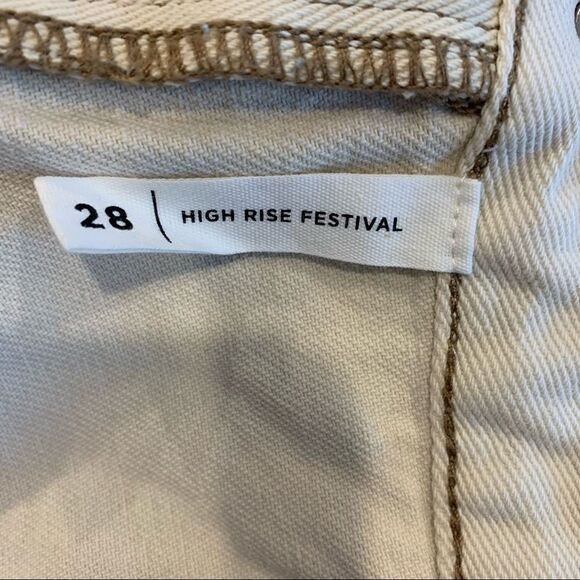 Pacsun High Rise Festival Shorts Size 28 Springtide - Picture 8 of 11